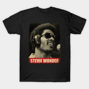 Stevie Wonder - NEW RETRO STYLE T-Shirt